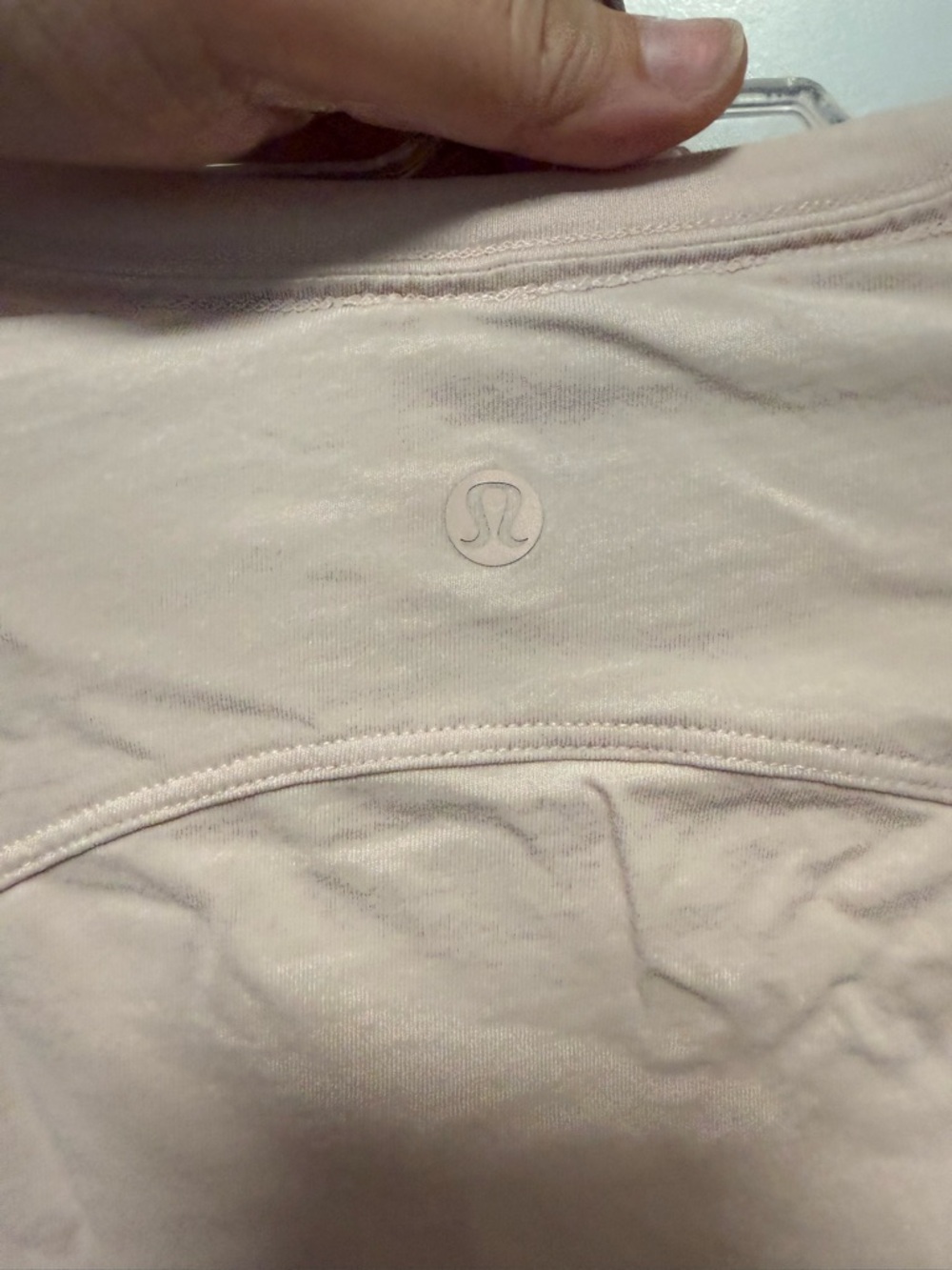 Lululemon Gather and Grow Long Sleeve Feather Pink Size 4 - $80 Retail - Picture 6 of 7